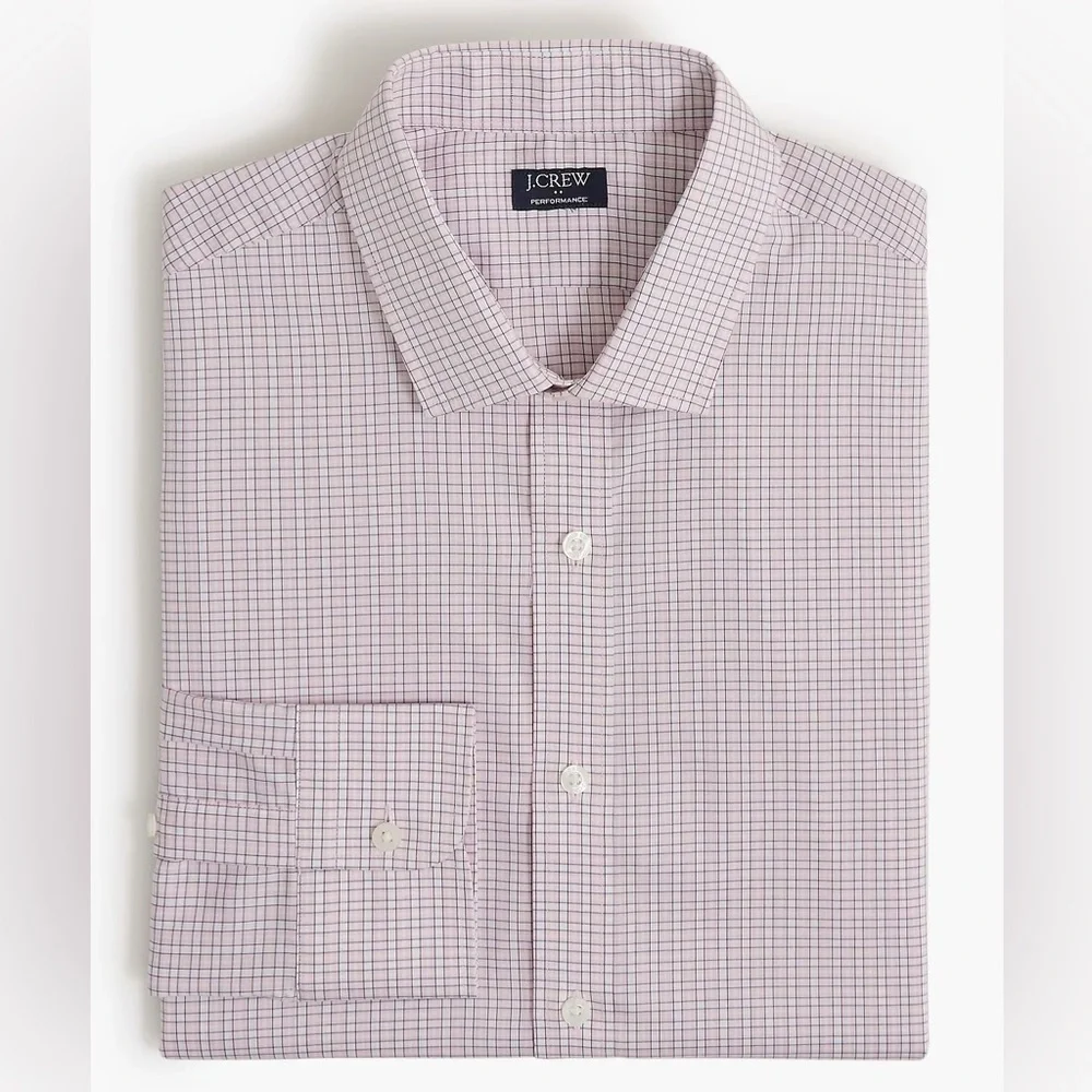 J. Crew Slim Performance Dress Shirt Size Large
